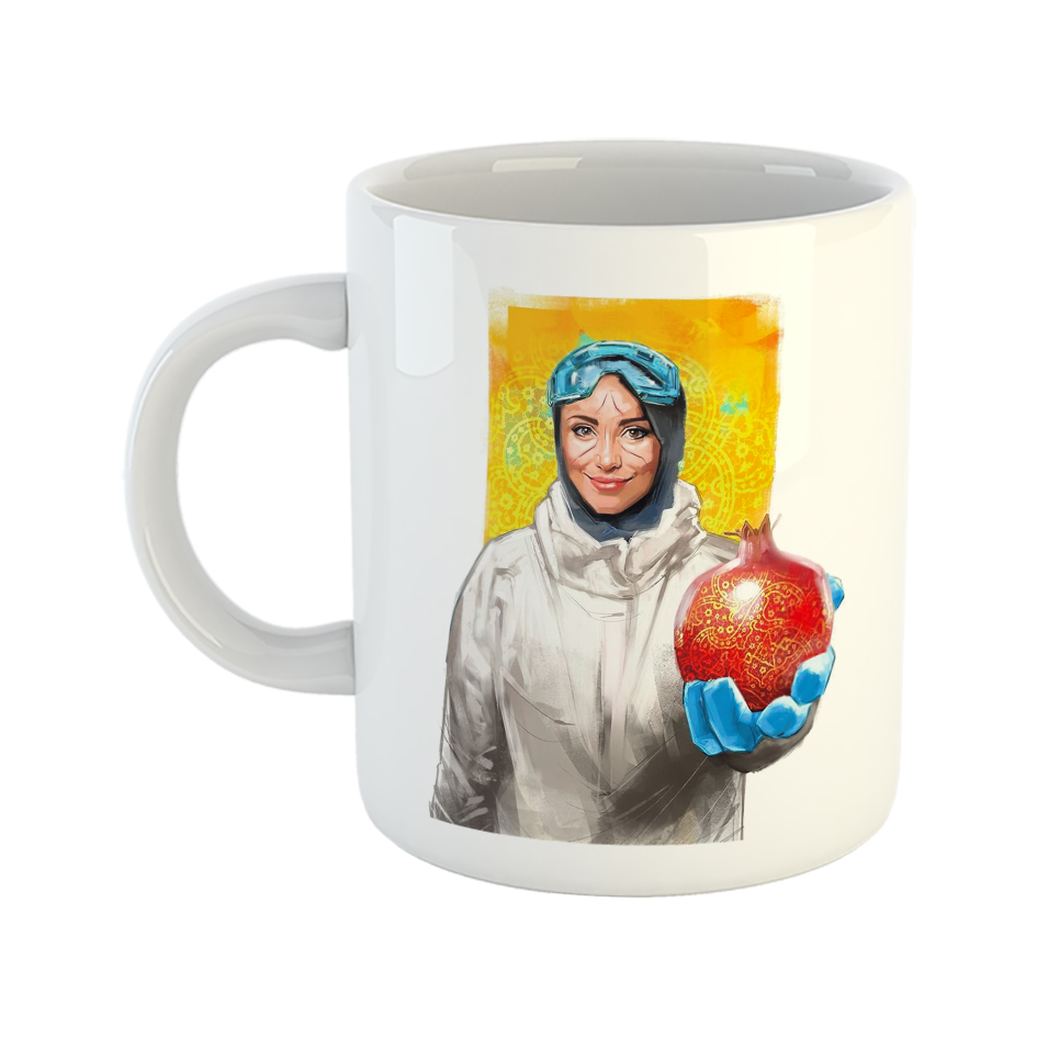 ماگ طرح کادر درمان مدل یلدا پزشک و پرستار M36