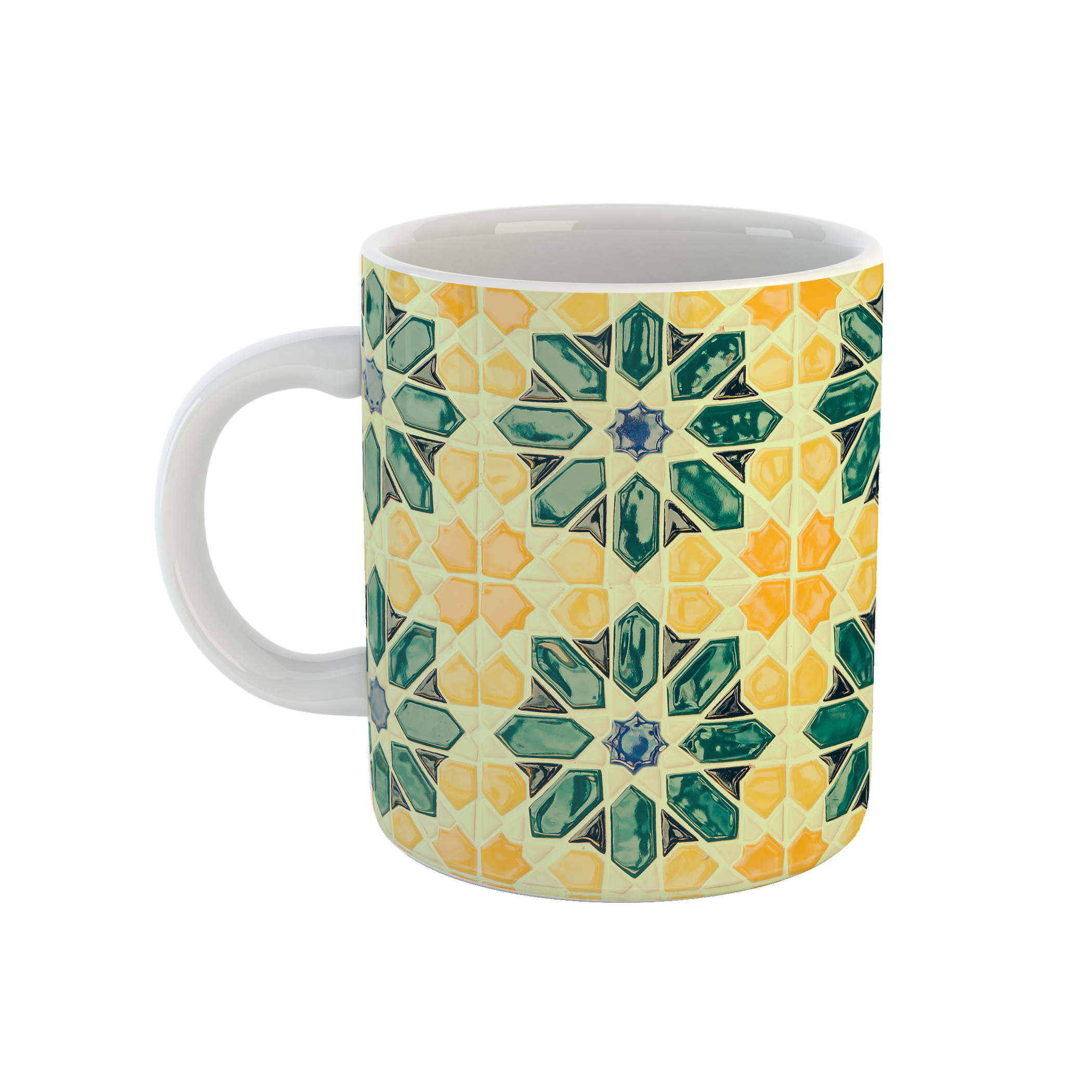 ماگ طرح کاشی مراکشی