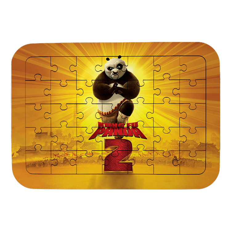 پازل 35 تکه مدل پاندا مونگ فو کار کد 23