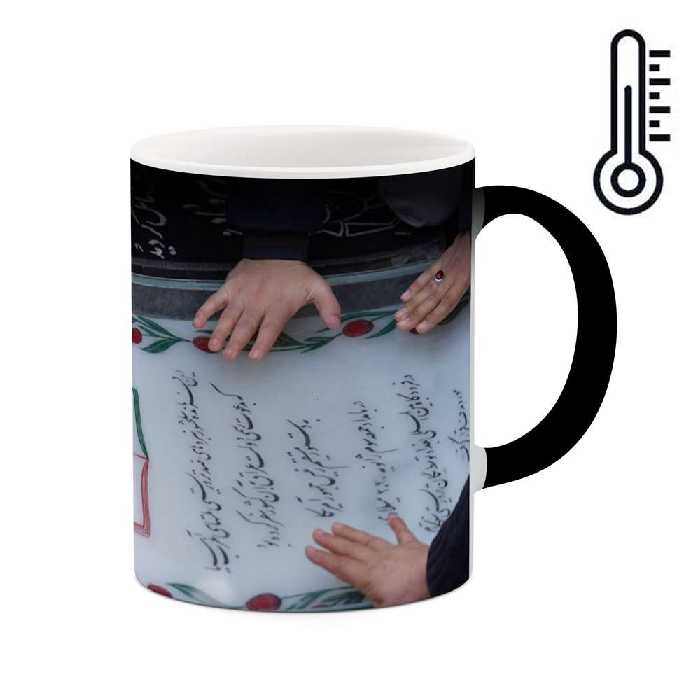 ماگ حرارتی طرح سردار شهید حاج قاسم سلیمانی  مدل mgph11747