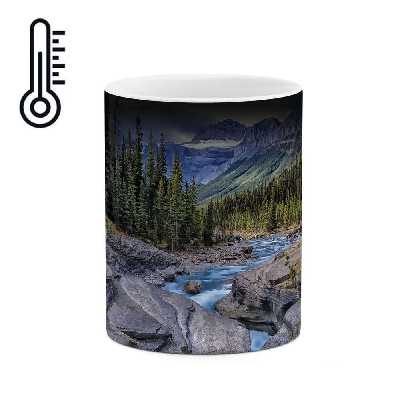 ماگ حرارتی طرح جنگل کوهستانی مدل mgh00702