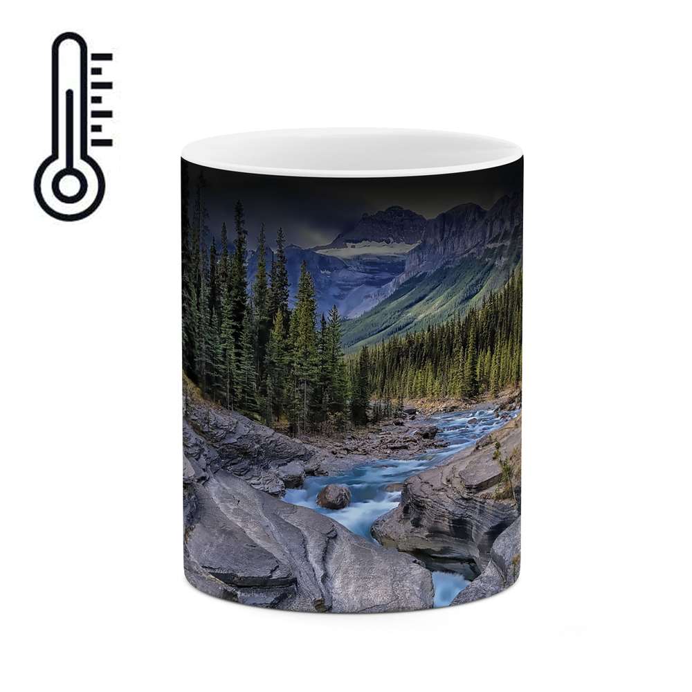 ماگ حرارتی طرح جنگل کوهستانی مدل mgh00702