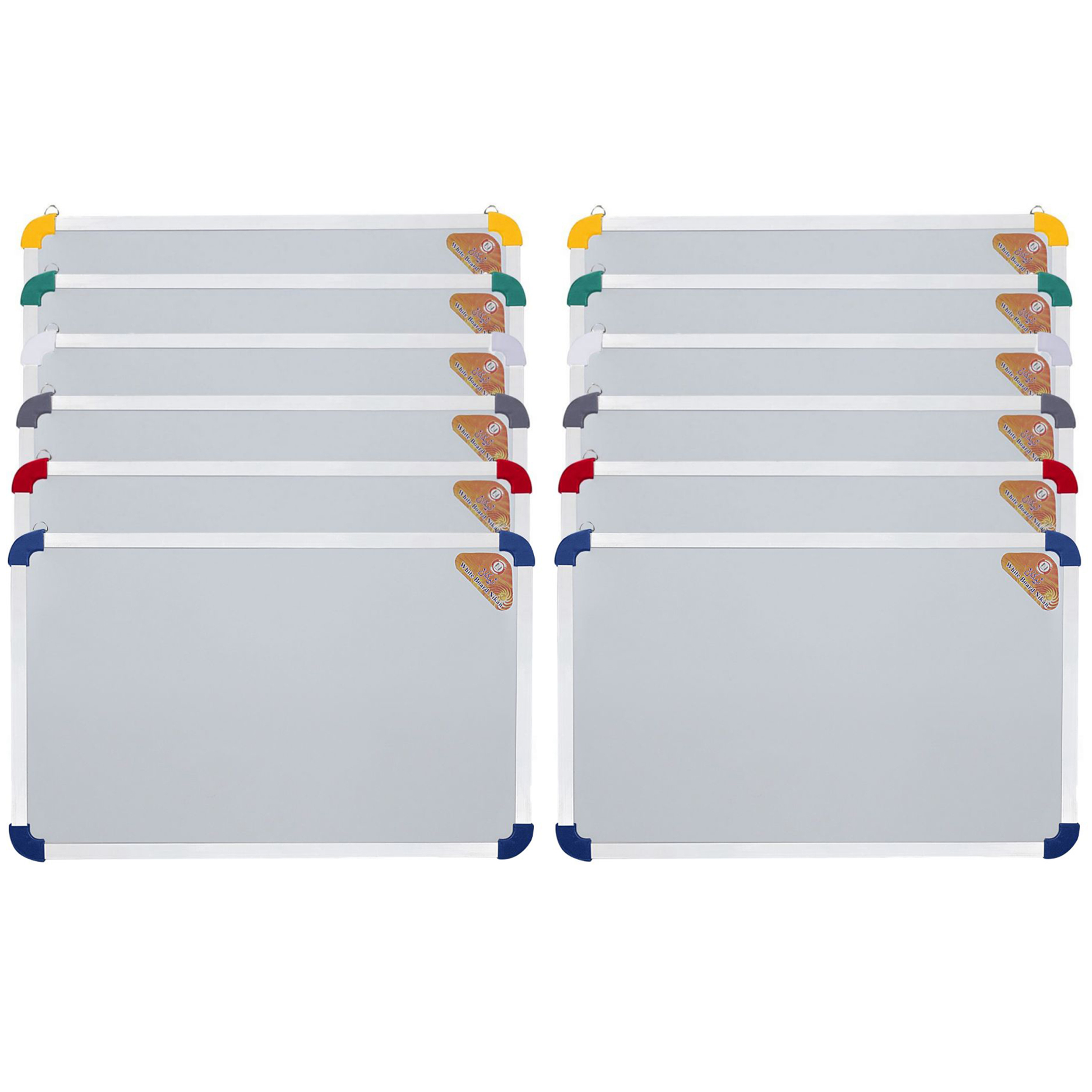 تخته وایت برد نیکان مدل کلاسیک سایز 50×30 سانتی متر بسته 12 عددی