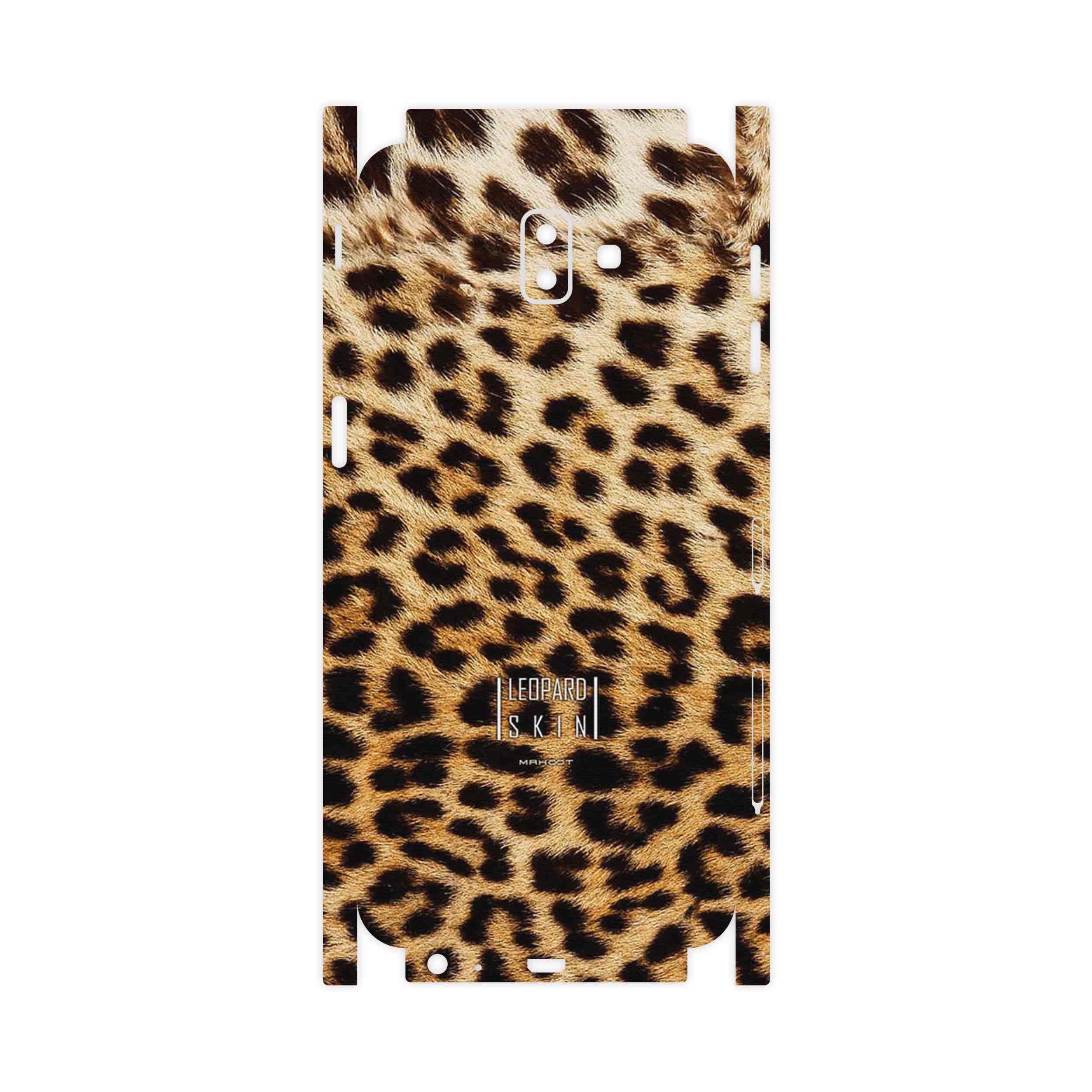 برچسب پوششی ماهوت مدل Leopard Skin-FullSkin مناسب برای گوشی موبایل سامسونگ Galaxy J6 Plus