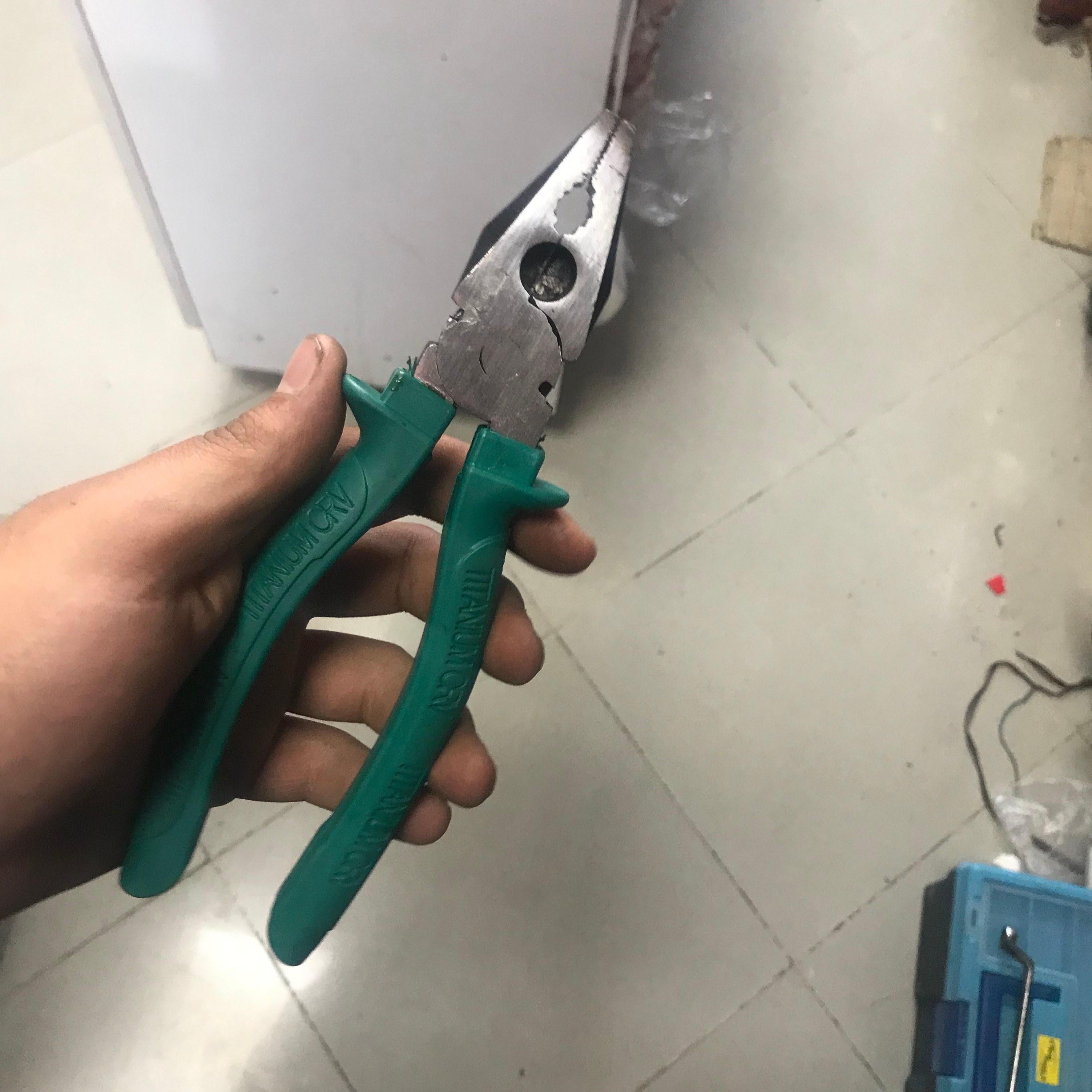 انبر دست چینی انبردست سایزبزرگ مرکز ابزارمشهد