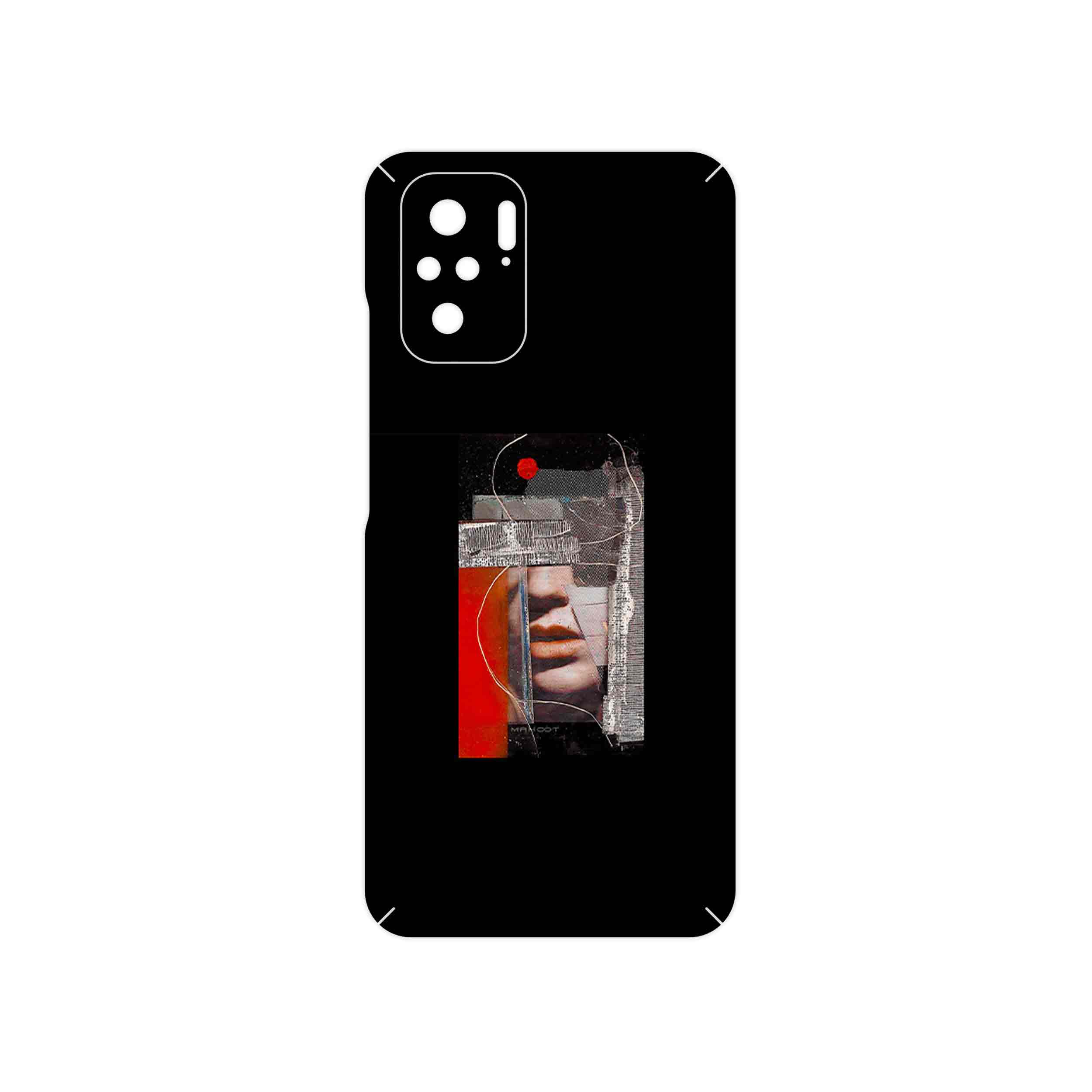 برچسب پوششی ماهوت مدل Collage of Mouth مناسب برای گوشی موبایل شیائومی Poco M5s