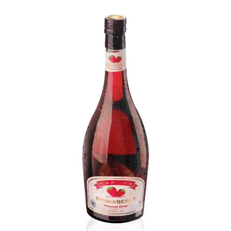 سیروپ توت فرنگی مارنون | سیروپ Strawberry Syrup مارنان | کافی سل