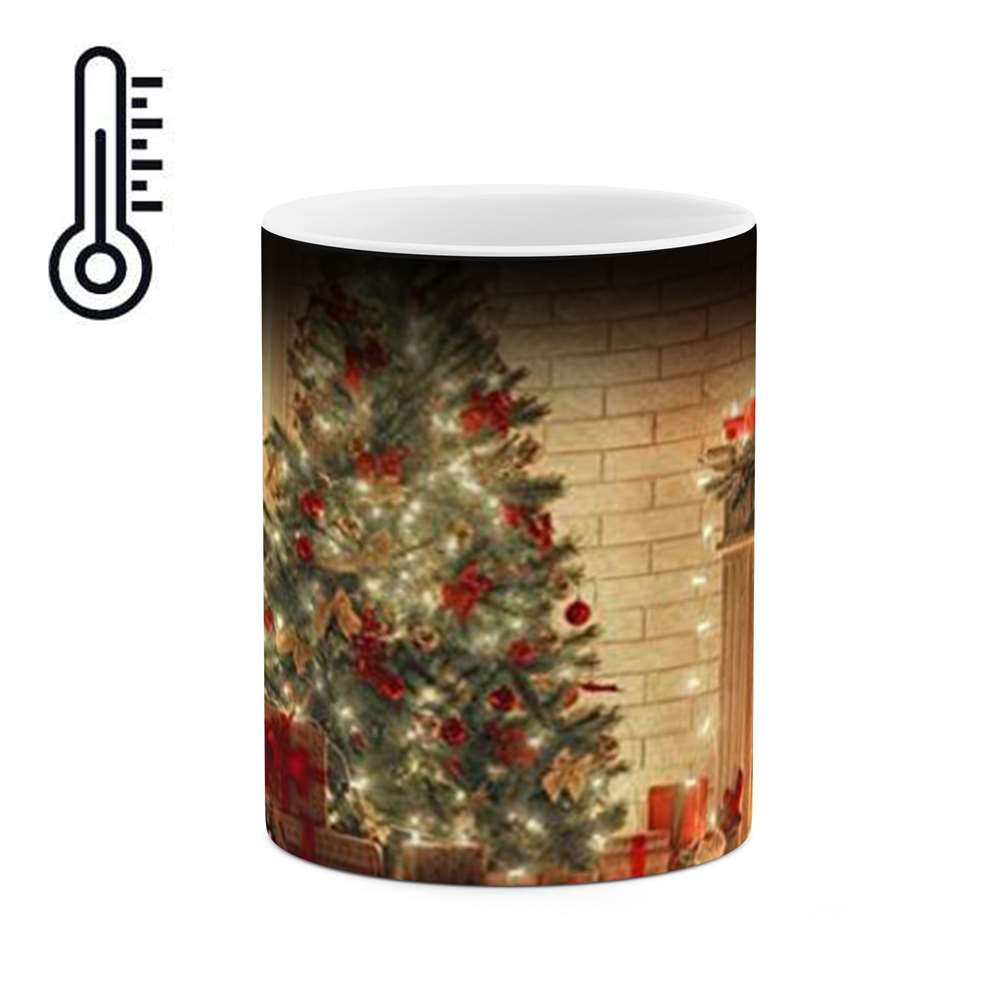 ماگ حرارتی طرح کریسمس مدل mgph14428