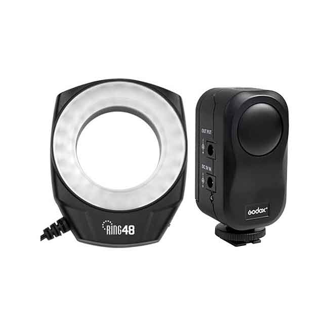 ویدیو لایت LED RING-48