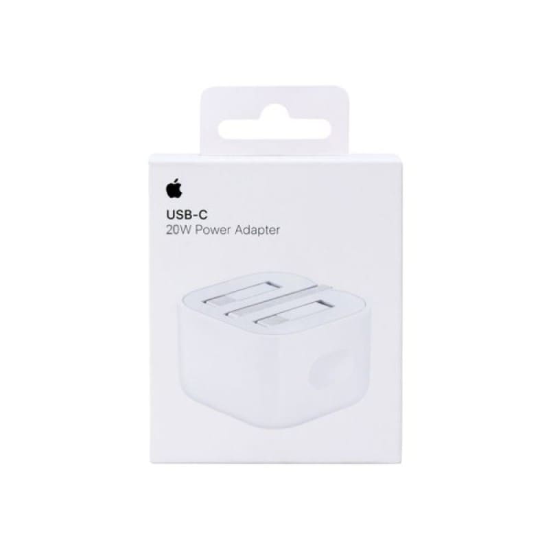 شارژر دیواری 20 وات اصلی اپل مدل B/A (اپ استوری) تبدیل 3 به 2 هدیه