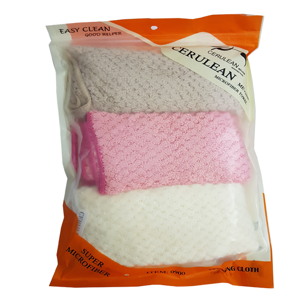 دستمال نظافت مدل CERULEAN مجموعه 3 عددی