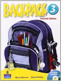 Backpack 3 2nd SB WB CD کتاب بک پک 3- رحلی (کتاب دانش آموز کتاب کار CD)