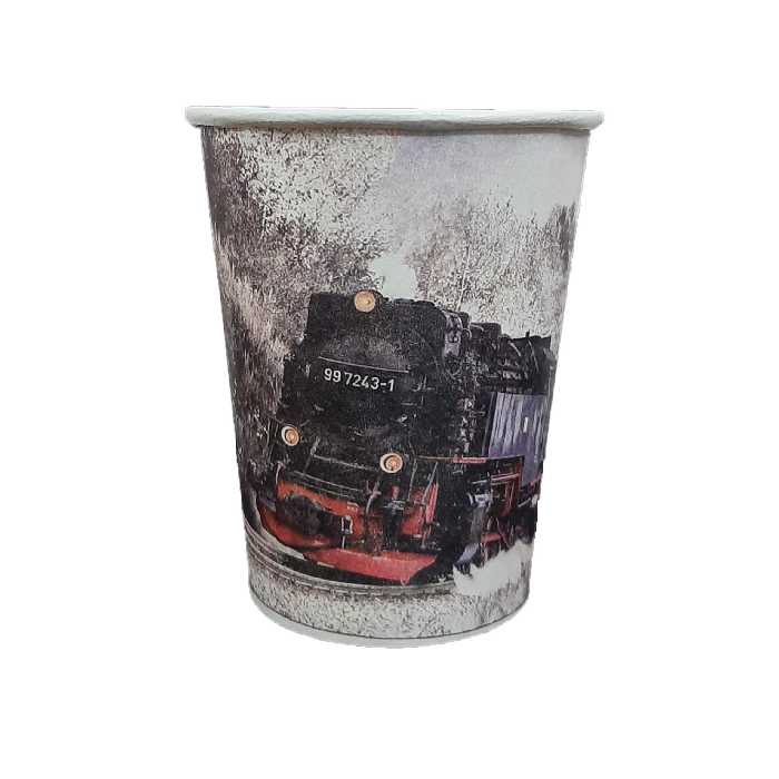 لیوان یکبار مصرف مدل کاغذی بسته 100 عددی