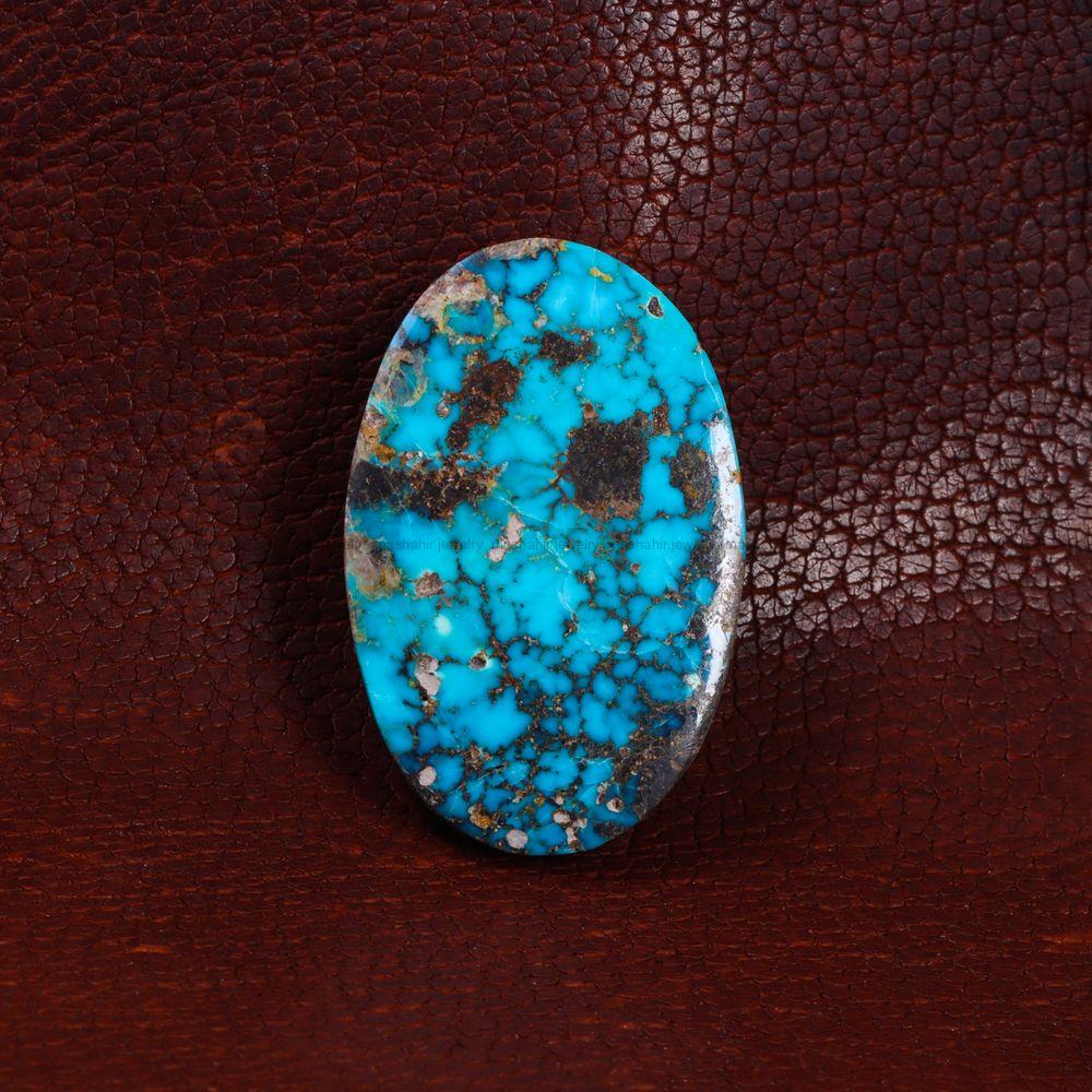 نگین فیروزه شجری کد 14392 - جواهری مشاهیر