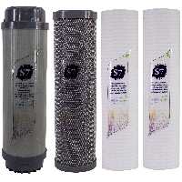 فیلتر دستگاه تصفیه آب آکوآ اسپرینگ مدل F-S7-K 4 مجموعه 4 عددی