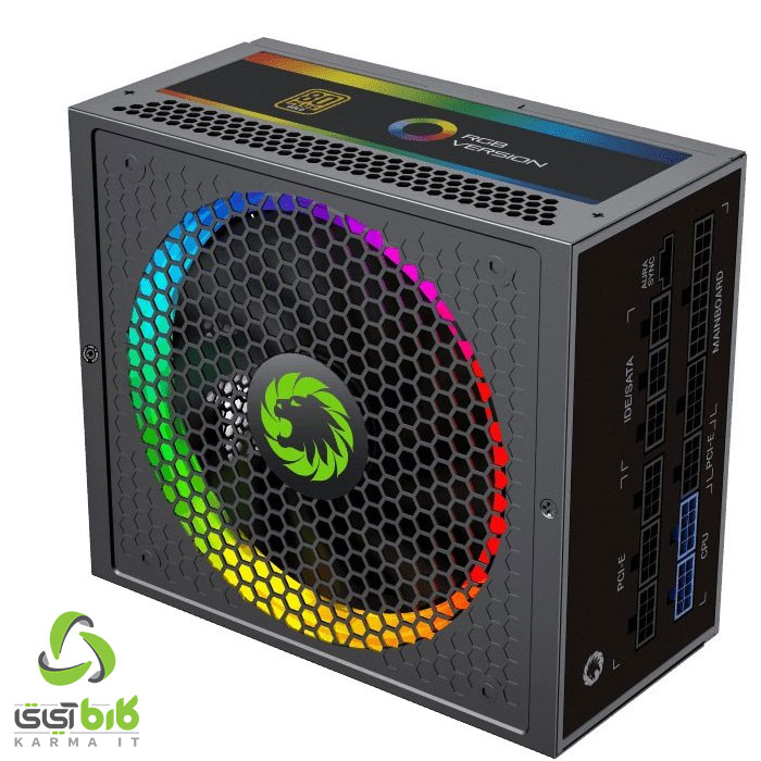 پاور کیس گیم مکس مدل RGB-1050 STD-Gold