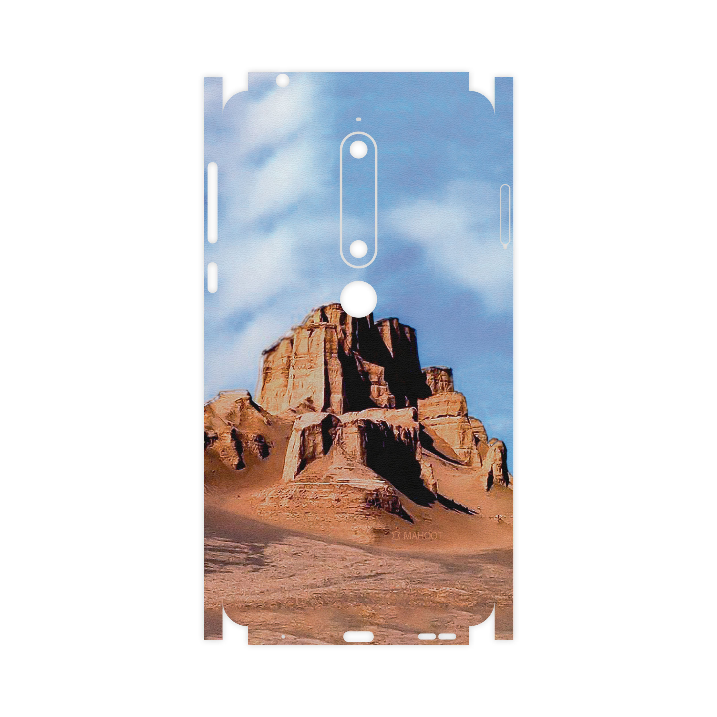 برچسب پوششی ماهوت مدل Kaloot-FullSkin مناسب برای گوشی موبایل نوکیا 6.1