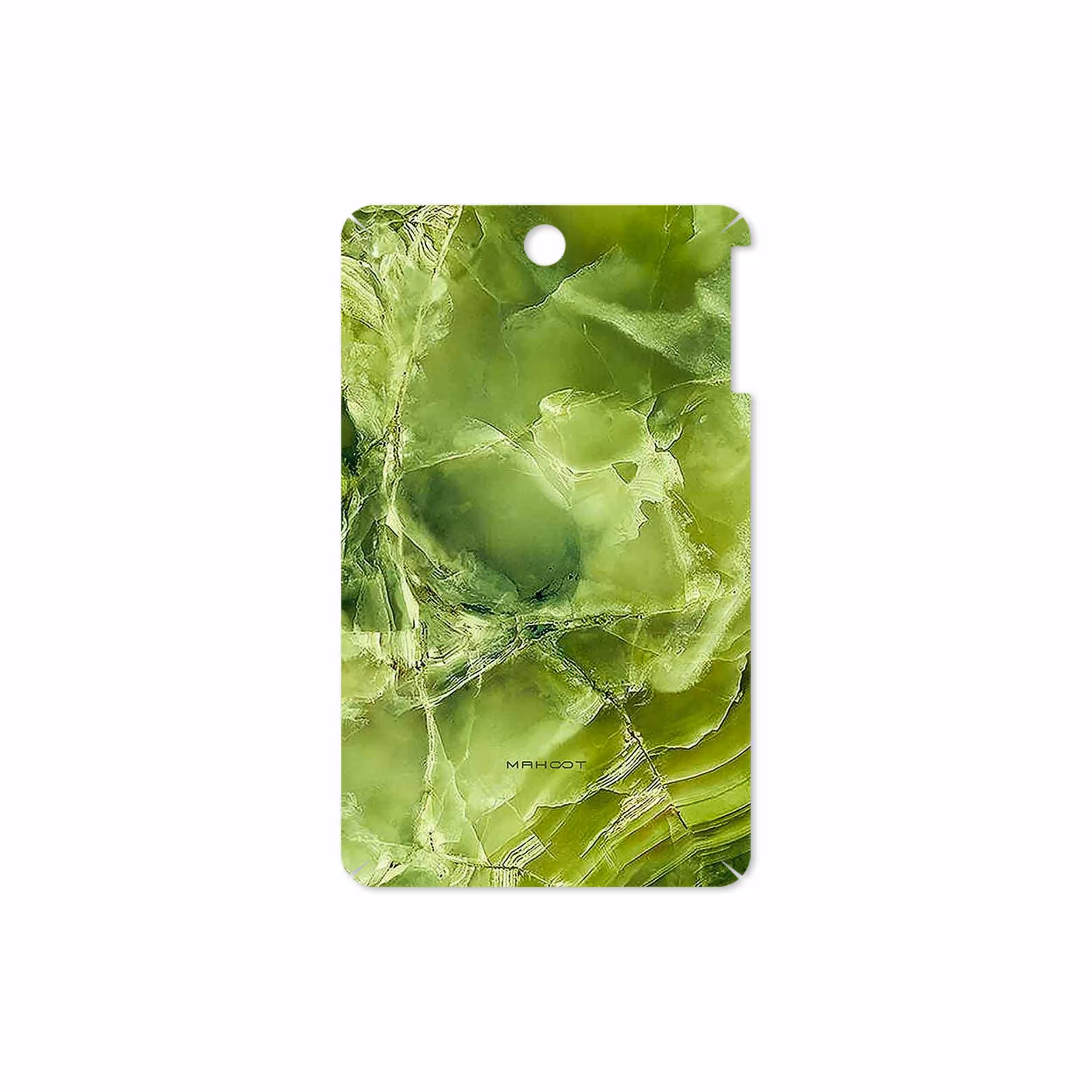 برچسب پوششی ماهوت مدل Green Crystal Marble مناسب برای تبلت لنوو A7-50 A3500 2014
