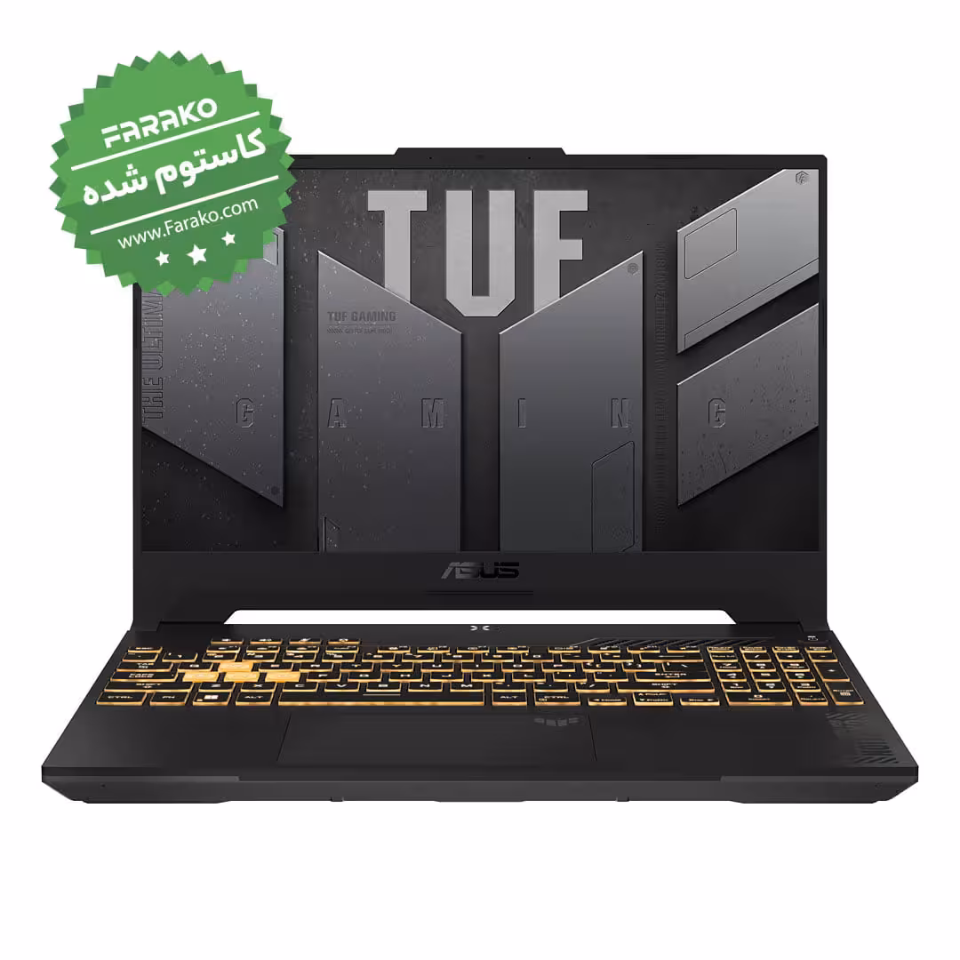 خرید و قیمت لپ تاپ ایسوس TUF FX507VV نمایشگر 15٫6 اینچی، پردازنده i9 نسل 13، گرافیک 8 گیگابایت 4060، رم 16 گیگابایت، حافظه یک ترابایت SSD - کاستوم شده