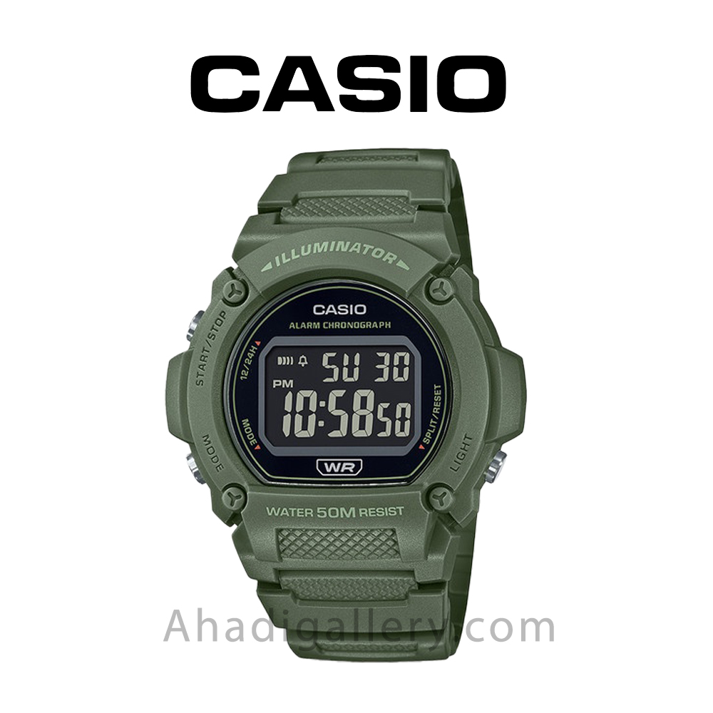 ساعت مچی کاسیو مدل W-219hc-3bvdf