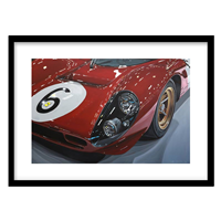 قیمت و خرید تابلو دکوراتیو مدل نقاشی خودرو کلاسیک کد 1345