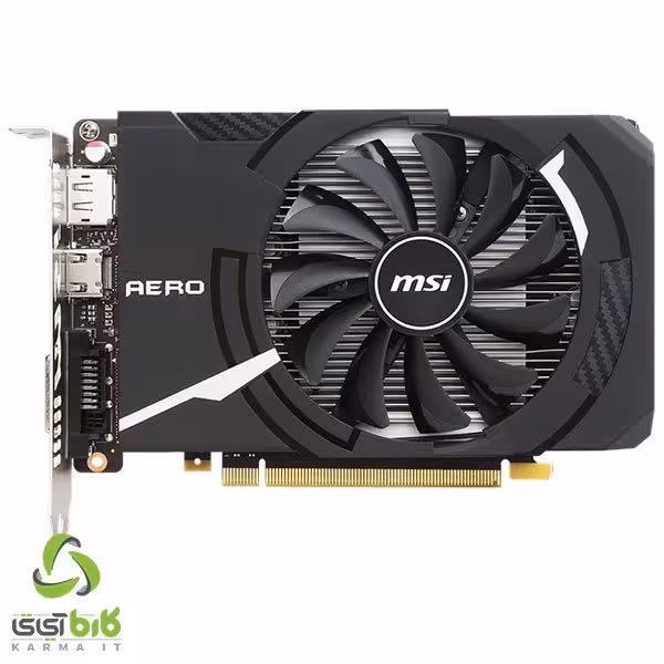 کارت گرافیک ام اس آی GTX1050 Ti AERO ITX 4GB OC V1