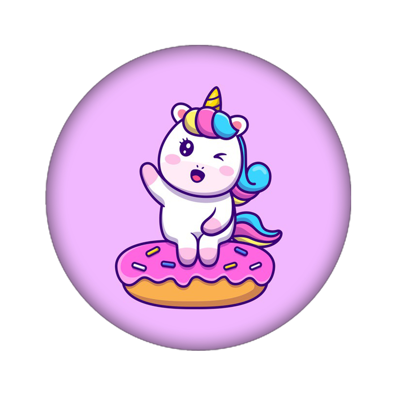 زیر لیوانی مدل یونیکورن کد 1742