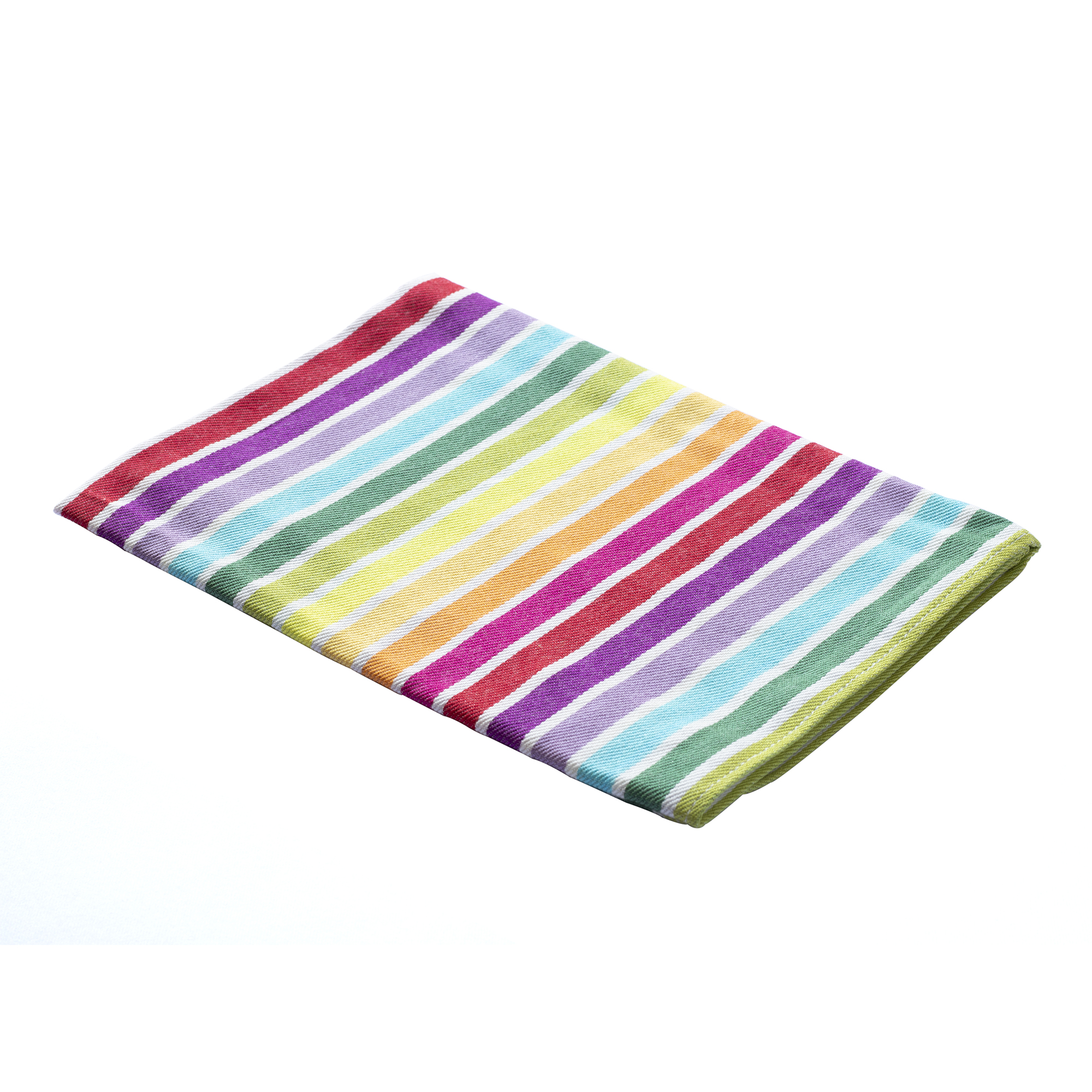 حوله دستی مدل رنگین کمان سایز 70x50 سانتی متر