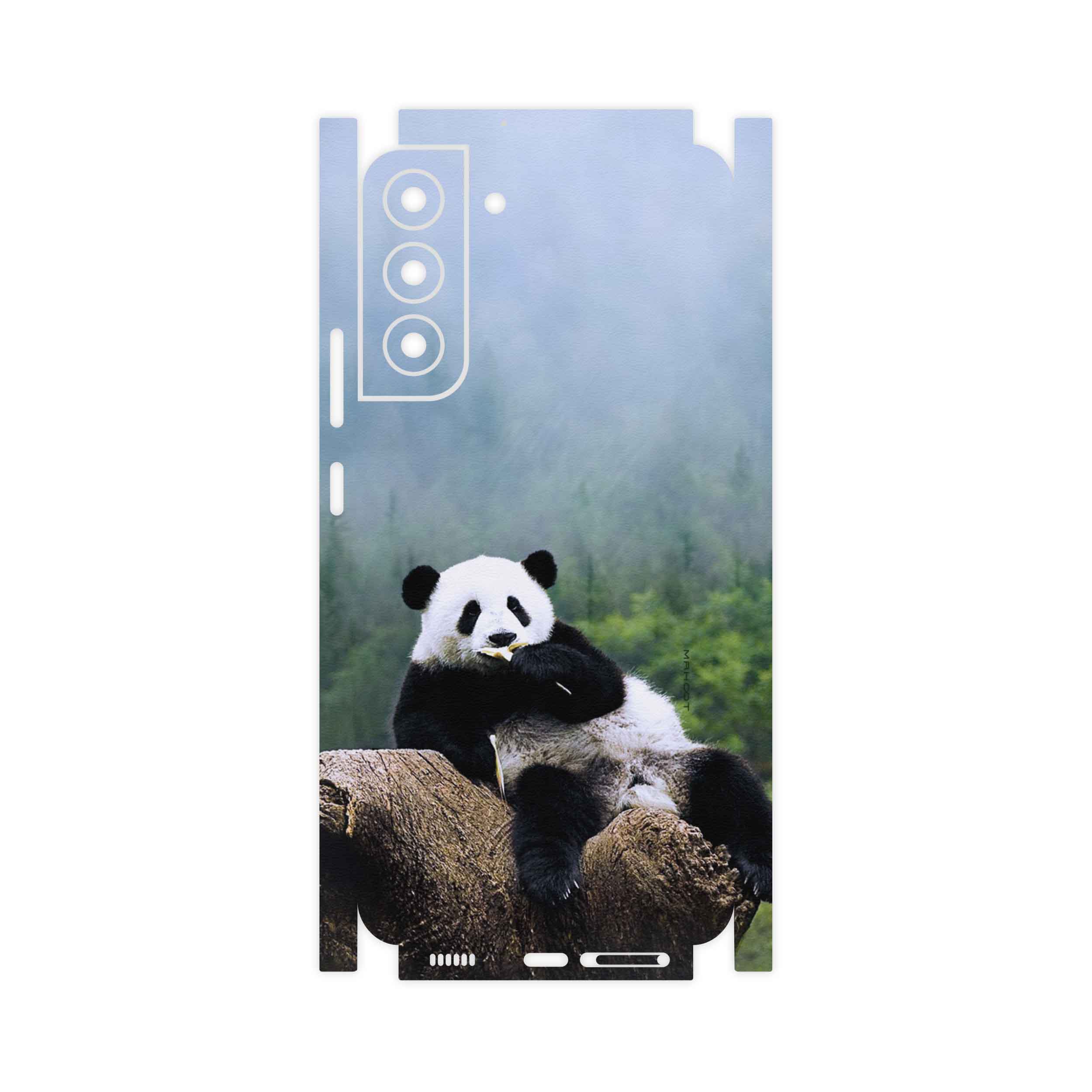 برچسب پوششی ماهوت مدل Panda-FullSkin مناسب برای گوشی موبایل سامسونگ Galaxy S22 Plus 5G