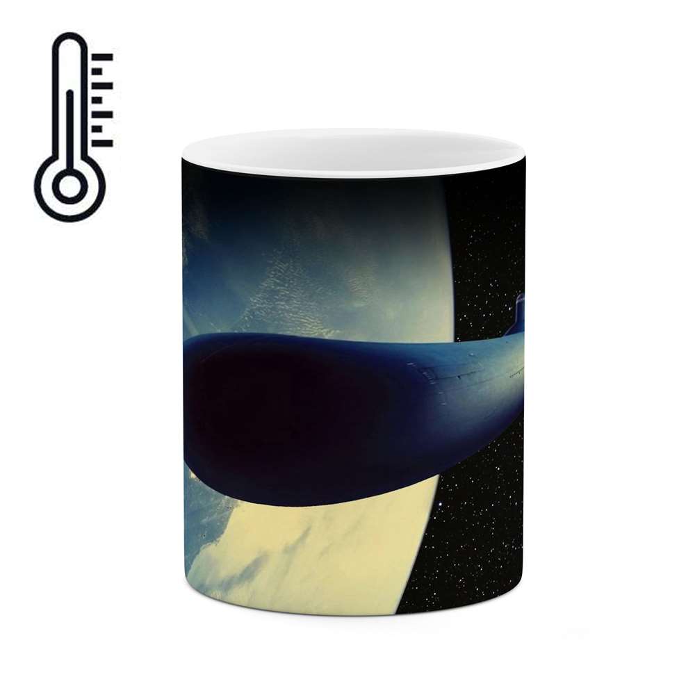 ماگ حرارتی کاکتی طرح نقاشی مدل mgh13682