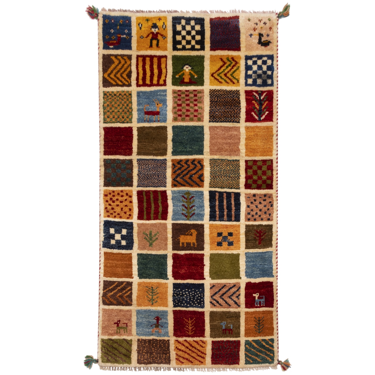 گبه دستباف یک متری سی پرشیا کد 122310