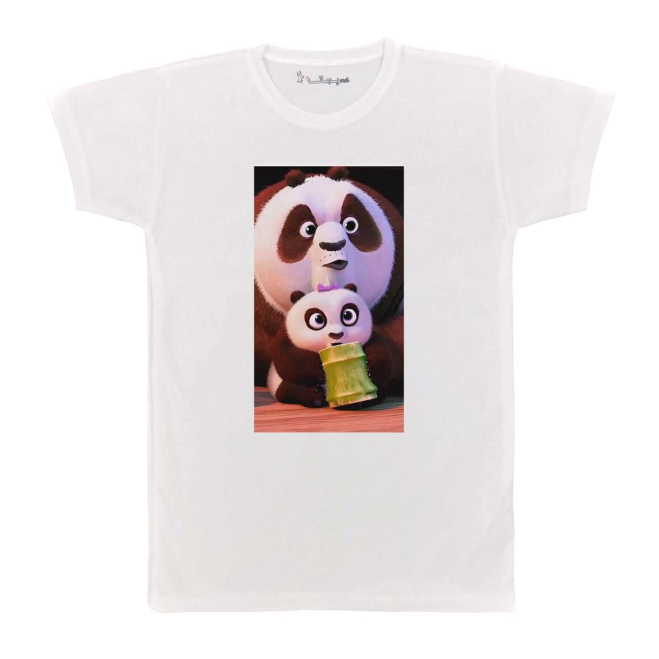 تی شرت بچگانه پرمانه طرح پاندای کونگ فو کار کد pmt.4510