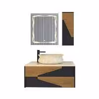 روشویی کابینتی رستا - آینه و روشویی تجسم