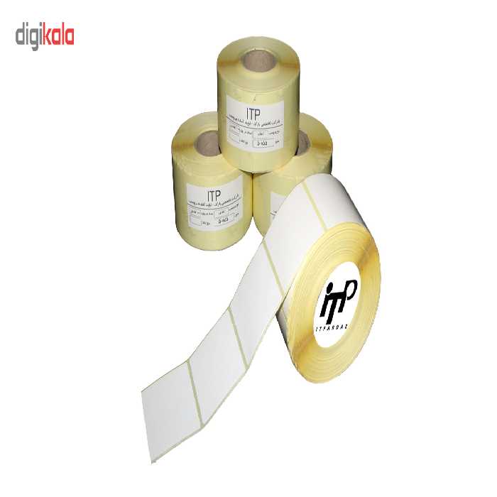 برچسب پرینتر لیبل زن آی تی پی مدل ITP5055/1 دوازده رول 1000 عددی