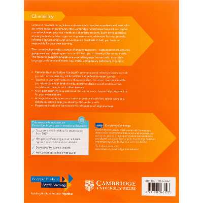 کتاب Cambridge International AS &amp; A Level Chemistry Coursebook اثر Lawrie Ryan انتشارات دانشگاه کمبریج
