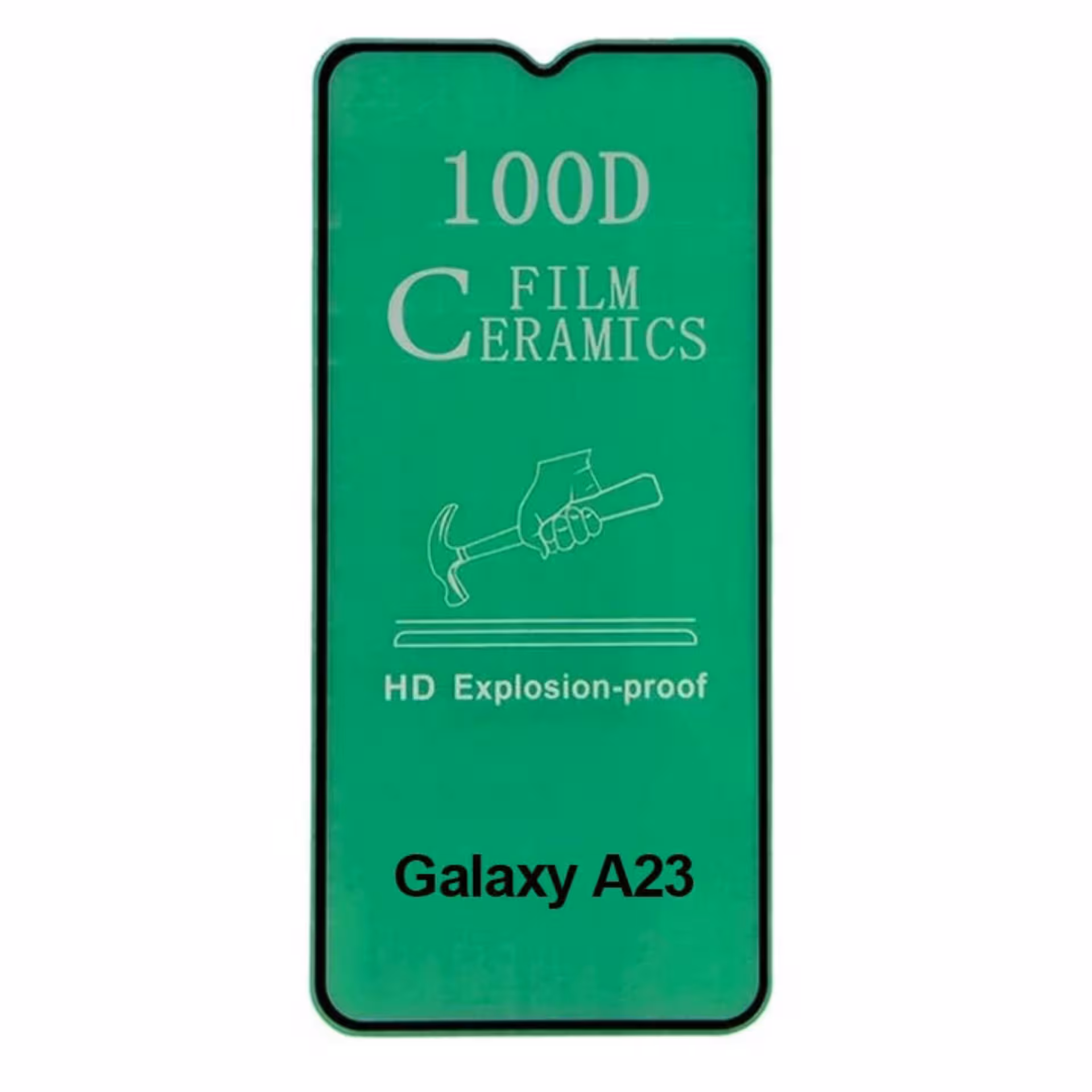 گلس سرامیکی شفاف سامسونگ A23 با کیفیت عالی