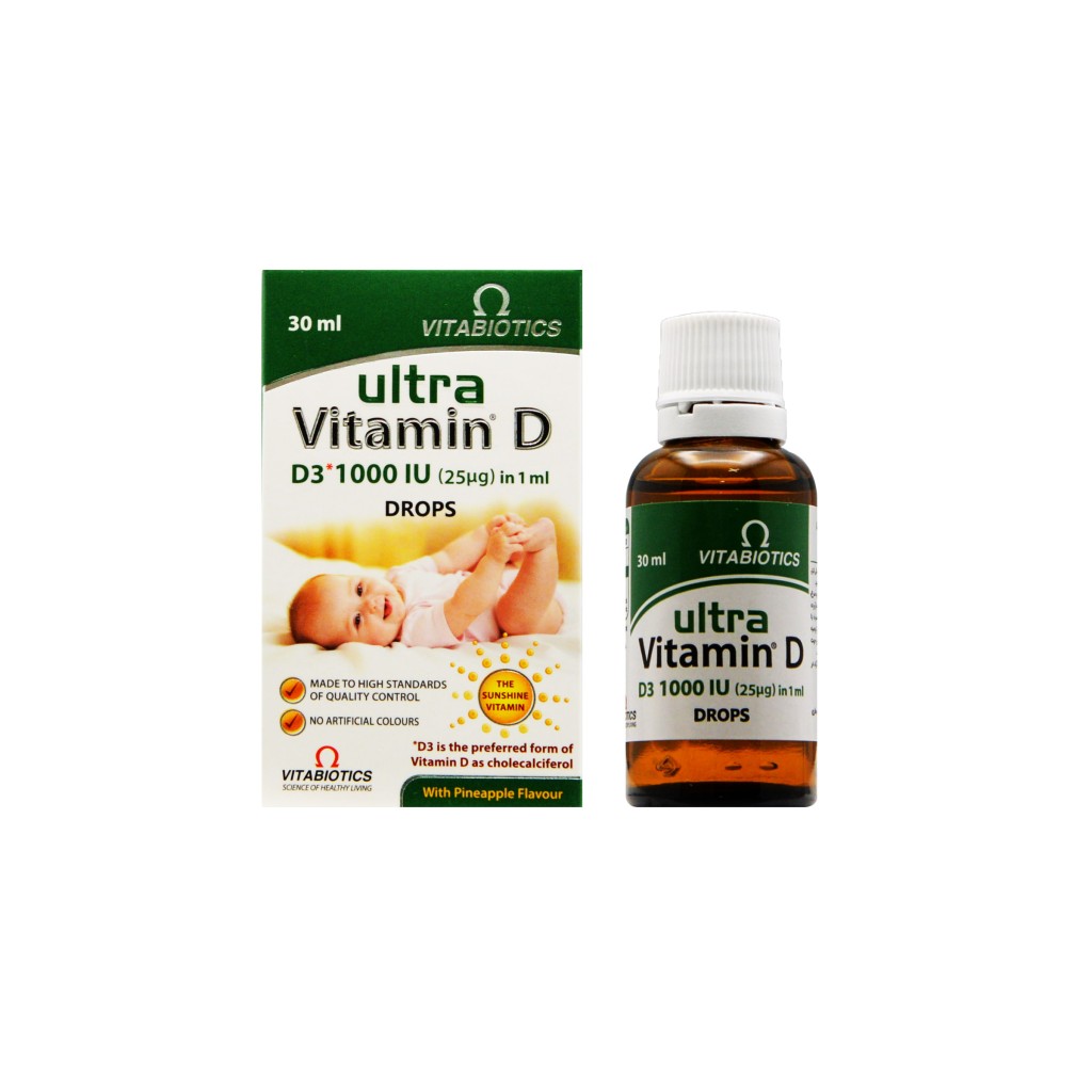 قطره اولترا ویتامین دی ویتابیوتیکس