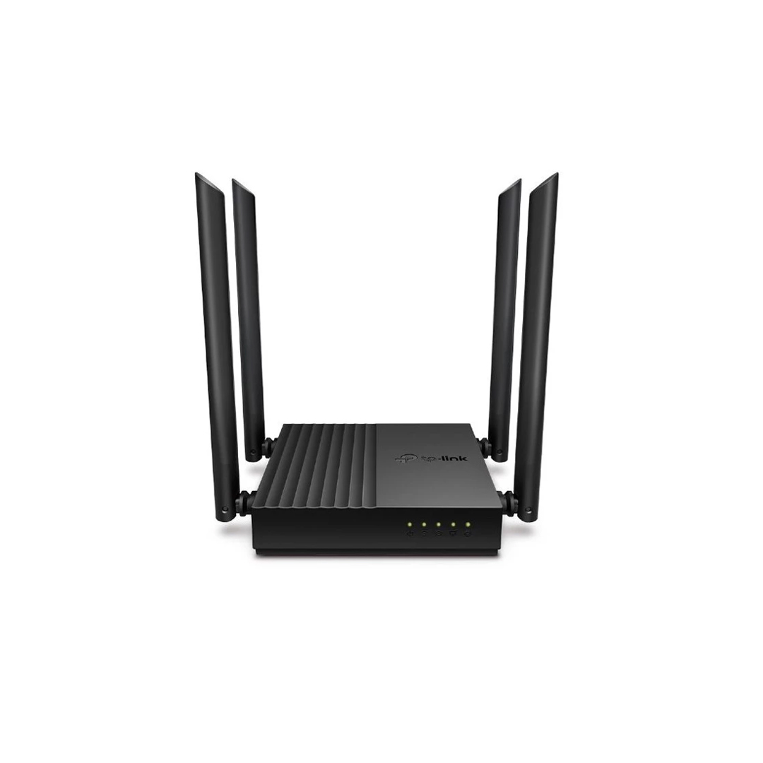 روتر بيسيم گیگابیت و دوباند AC1200 تی پی لينک مدل TPLink Archer C64 گارانتی