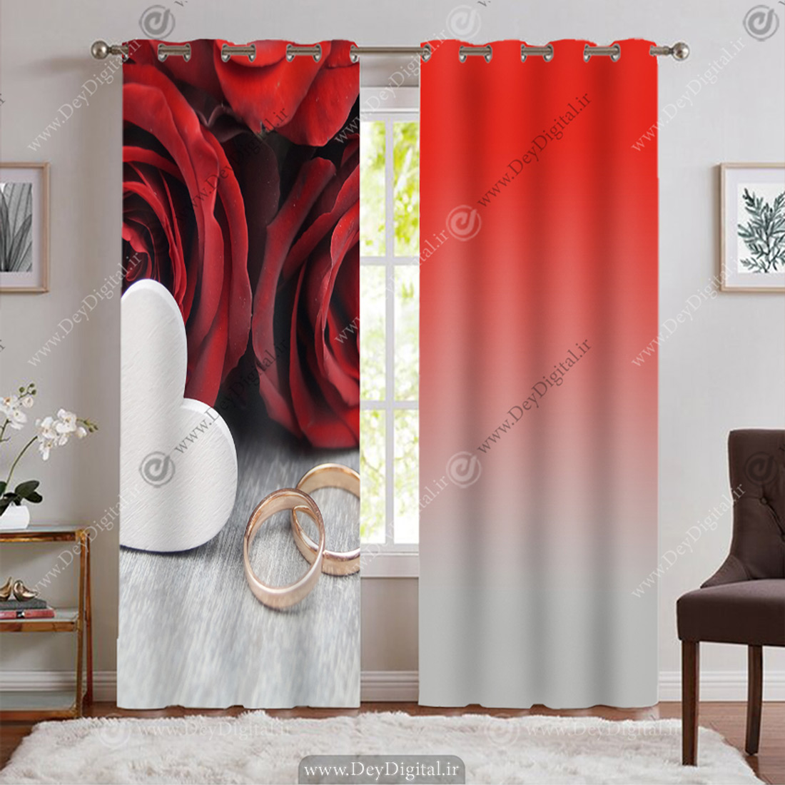 پرده پانچی برای محضر ازدواج BA-7294