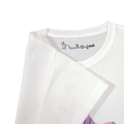 تی شرت بچگانه پرمانه طرح یونیکورن کد pmt.3290