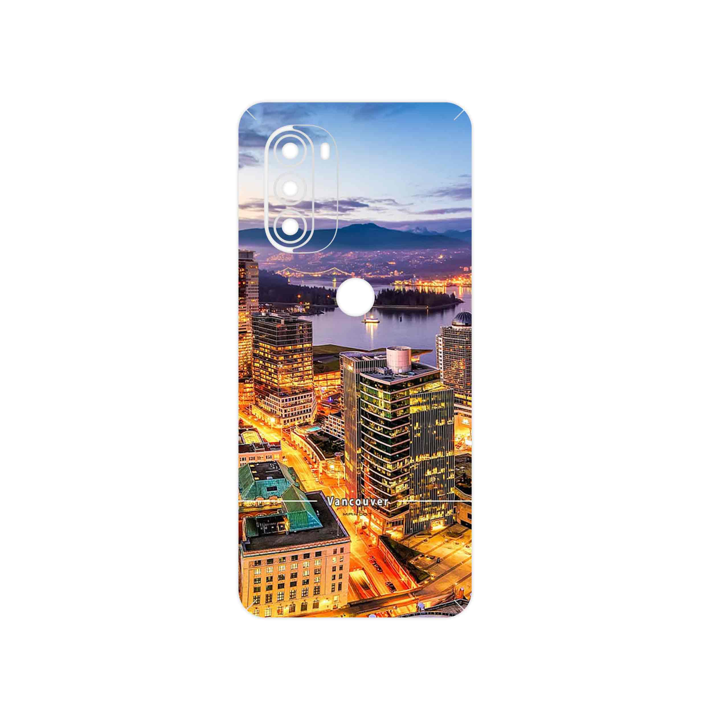 برچسب پوششی ماهوت مدل City of Vancouver مناسب برای گوشی موبایل موتورولا Moto G51 5G
