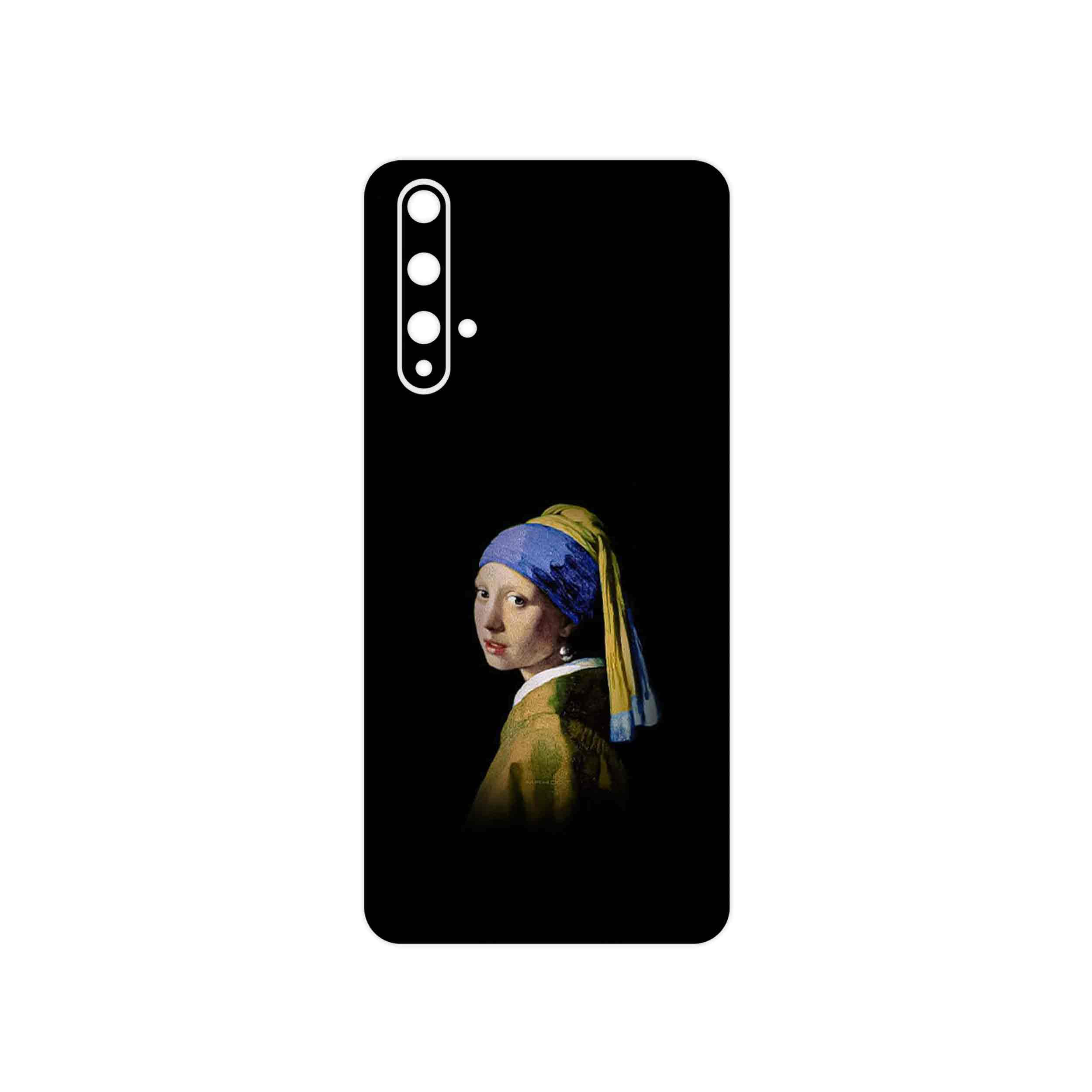 برچسب پوششی ماهوت مدل Girl with a Pearl Earring of Vermeer مناسب برای گوشی موبایل هوآوی Nova 5T
