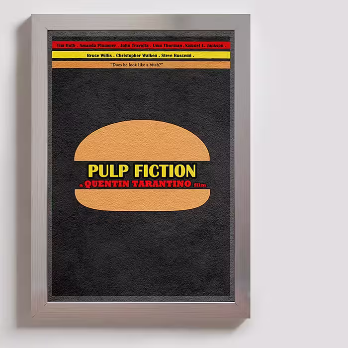 تابلو مدل pulp fiction