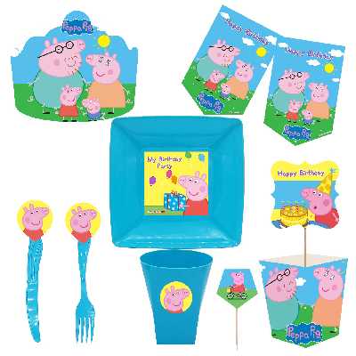 مجموعه 72 عددی تم تولد طرح پپاپیگ