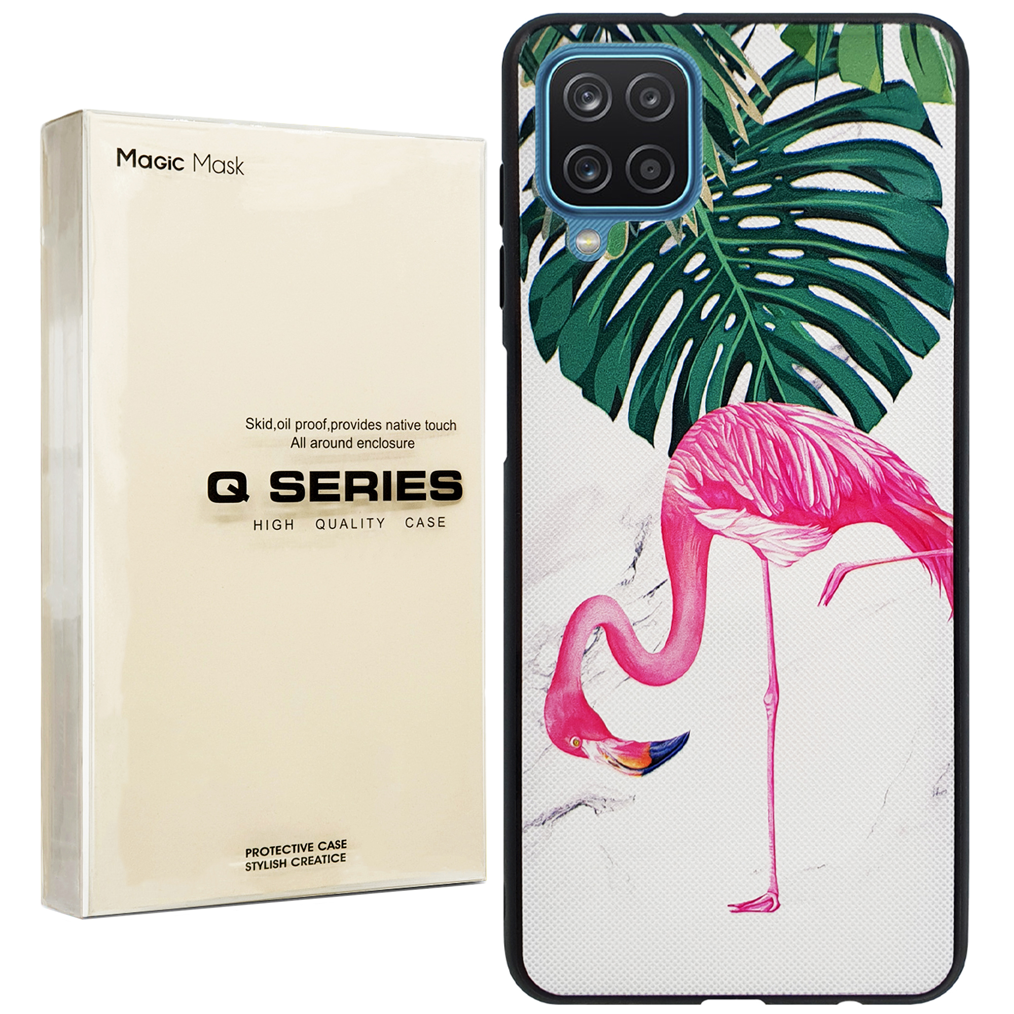 کاور مجیک مسک مدل full colour مناسب برای گوشی موبایل سامسونگ Galaxy A12