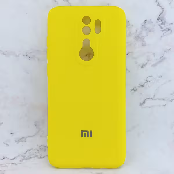 کاور سیلیکونی رنگی مدل TPN مناسب برای گوشی موبایل شیائومی Redmi Note 8 Pro - زرد
