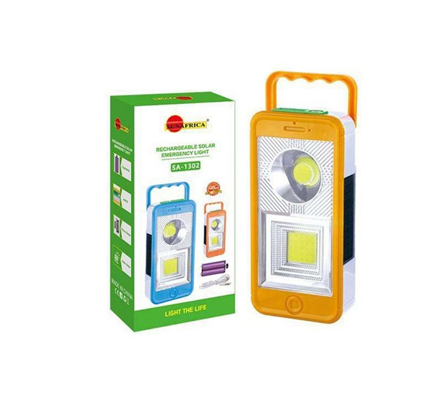 خرید و قیمت چراغ اضطراری خورشیدی قابل شارژ سان افریکا مدل SA-1302