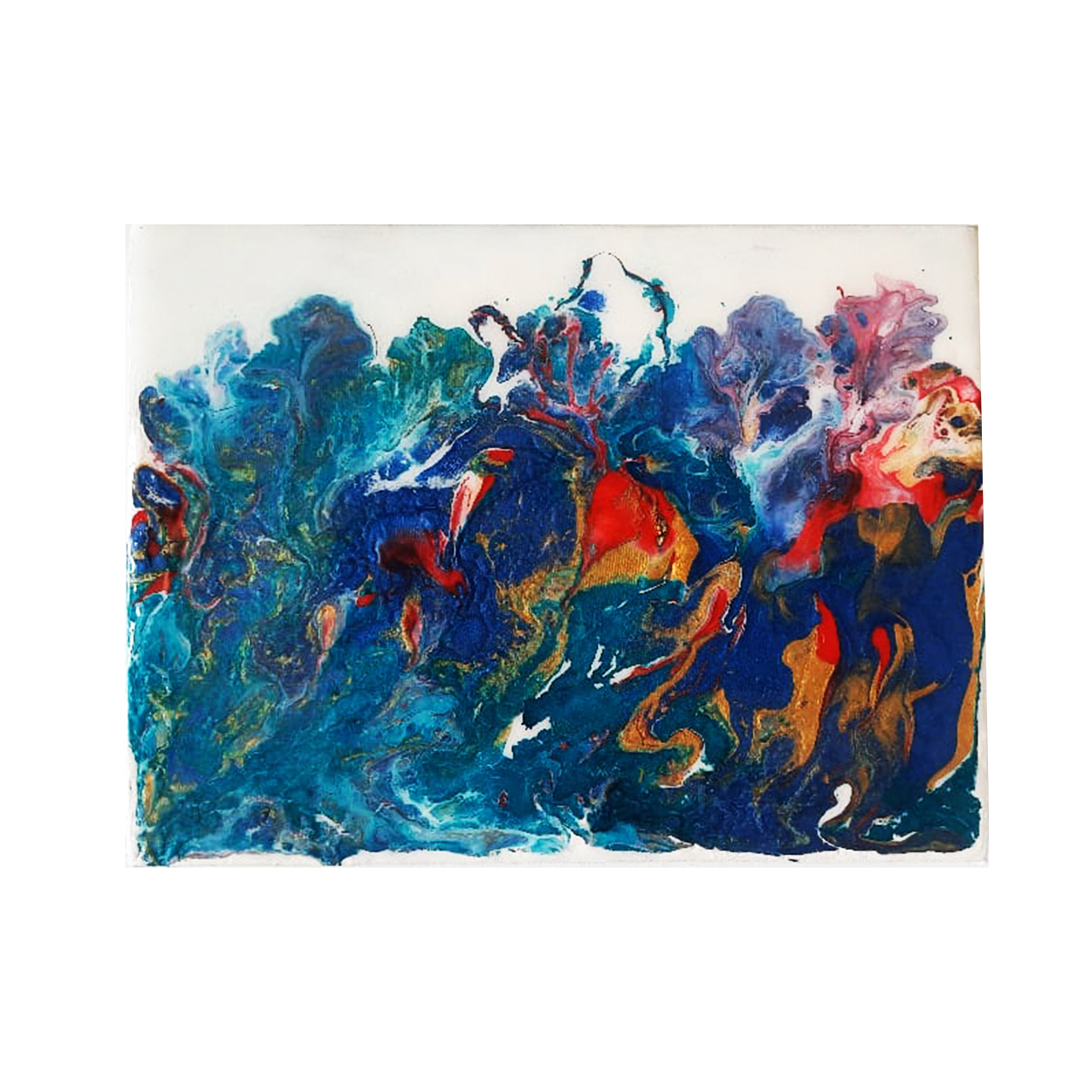 تابلوی نقاشی اکریلیک مدل آبستره کد T-205