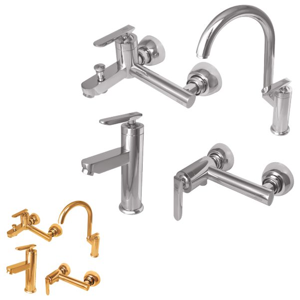 ست شیرآلات شیبه مدل روژان