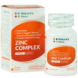 زینک کمپلکس 60 عددی نیچرز پلنتی